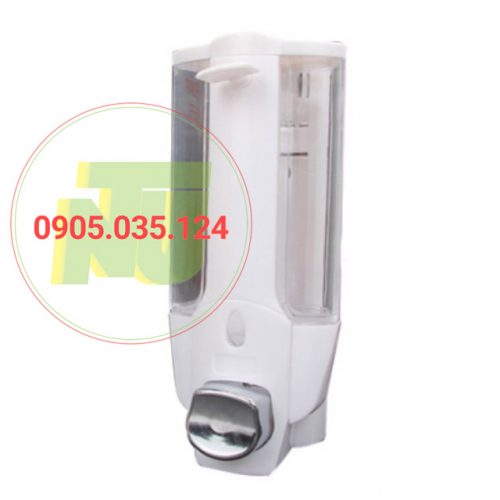 Bình đựng xà phòng rửa tay đôi bằng nhựa