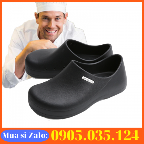 Giày Đầu Bếp chống Trượt chống thấm dầu nhẹ