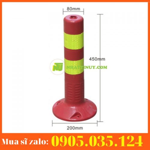 Cột phân làn giao thông nhựa PU giá rẻ