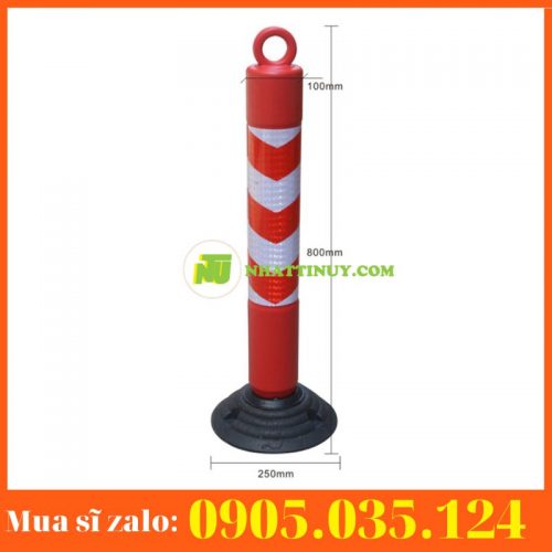 Trục đứng giao thông PE 80cm phân làn ô tô