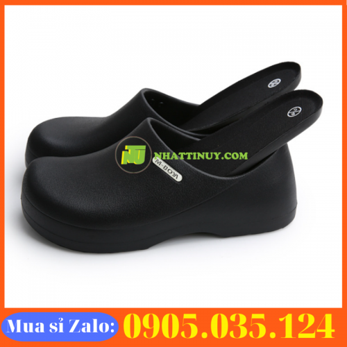 Giày Đầu Bếp chống Trượt chống thấm dầu nhẹ