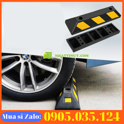 Nút chặn đỗ xe bằng cao su và nhựa