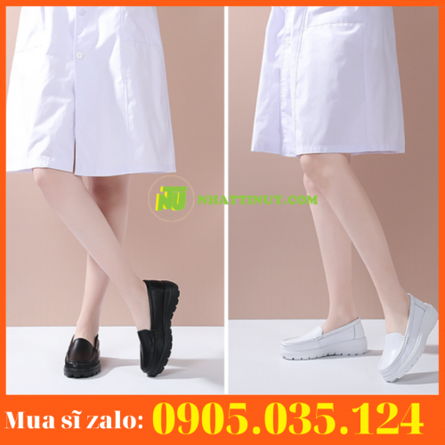 Giày y tế nữ chống trượt thoáng khi nhẹ nhàng khi làm việc
