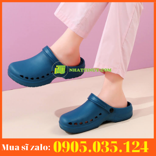 Dép đi trong phòng mổ đế mềm chống trơn trượt