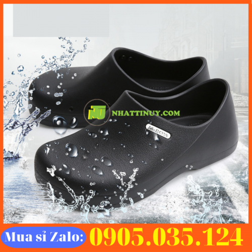 Giày Đầu Bếp chống Trượt chống thấm dầu nhẹ