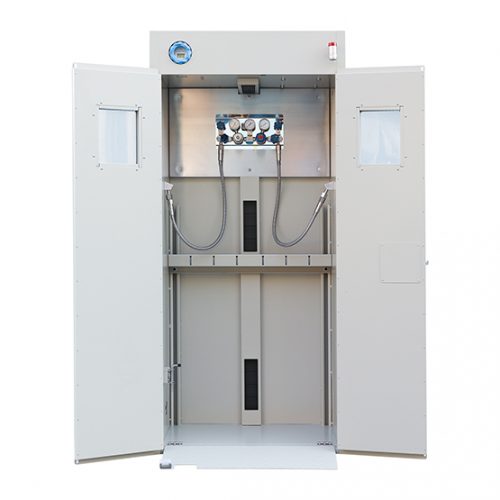 Tủ bình gas chống cháy nổ thông minh hai bình SYSBEL WA740102