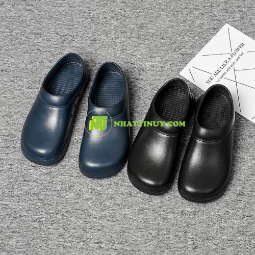 Giày bếp cao su wako chống thấm dầu chống trơn trượt