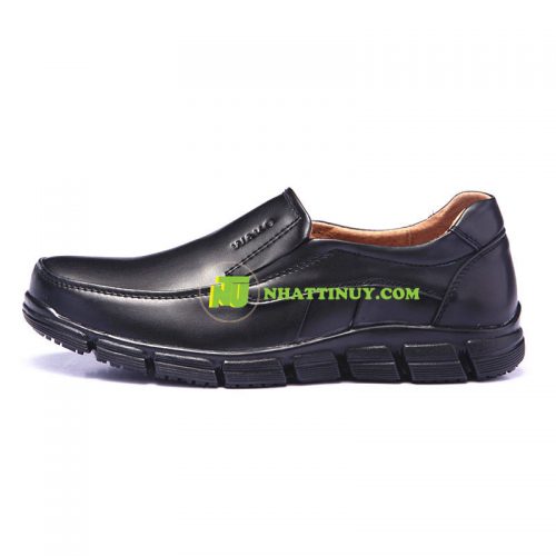 Giày đầu bếp da Wako chống trơn trượt khách sạn