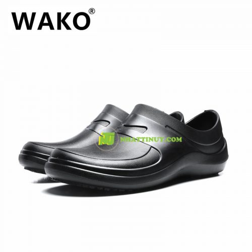 Giày đầu bếp đế cao su chống trượt WAKO