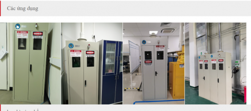 Tủ đựng bình gas chống cháy nổ thông minh SYSBEL