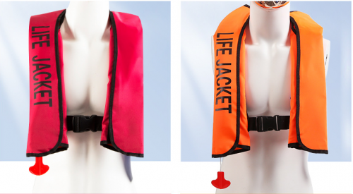 Áo phao người lớn cầm tay bơm hơi tự động chuyên nghiệp