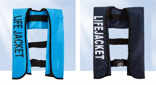 Áo phao người lớn cầm tay bơm hơi tự động chuyên nghiệp