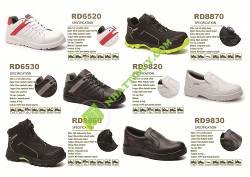 Cataloge Giày bảo hộ Rodo Safery 2023
