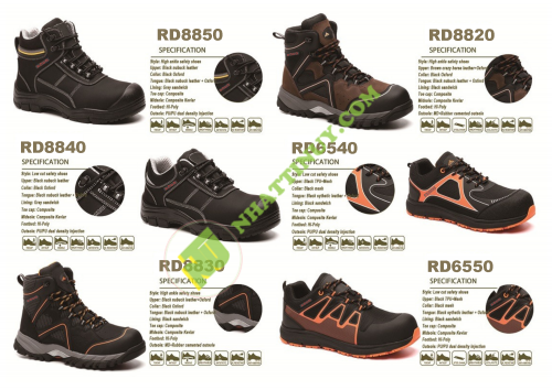 Cataloge Giày bảo hộ Rodo Safery 2023