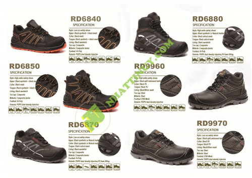 Cataloge Giày bảo hộ Rodo Safery 2023