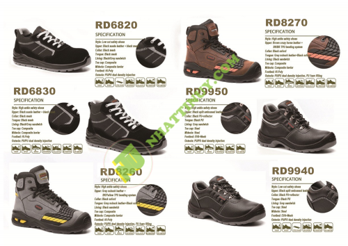 Cataloge Giày bảo hộ Rodo Safery 2023