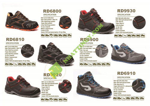 Cataloge Giày bảo hộ Rodo Safery 2023