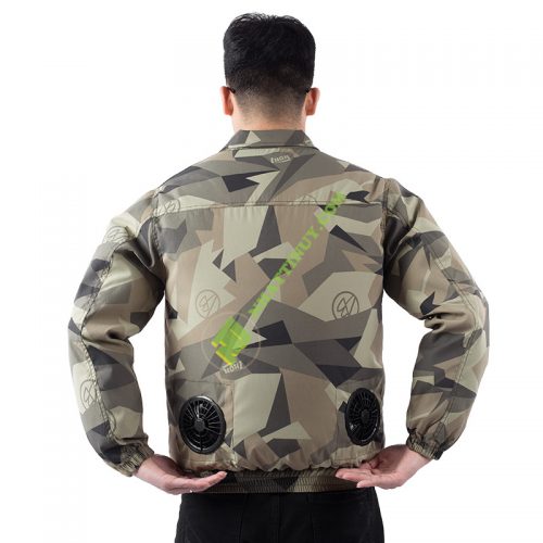 Quần áo công trường xây dựng có quạt điều hòa không khí