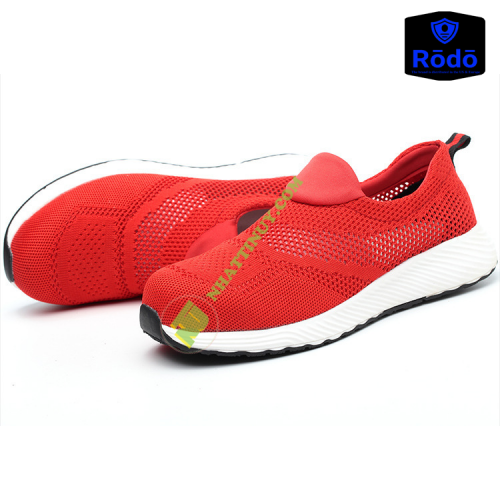 Giày bảo hộ thoáng khí mùa hè có mũi thép đế thép