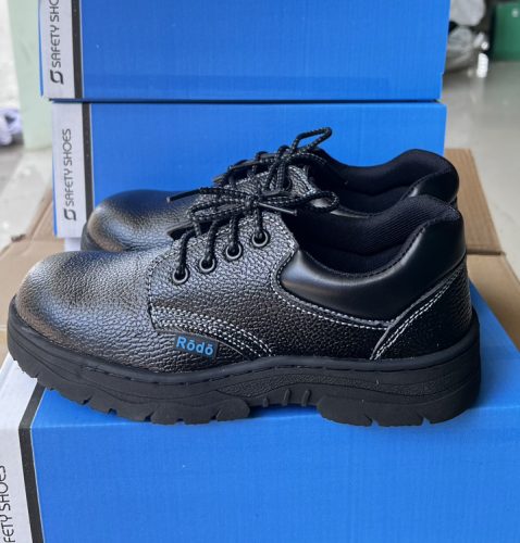 GIÀY CÔNG TRÌNH RODO BASIC GIÁ RẺ VỚI CHẤT LƯỢNG TỐT, MŨI THÉP ĐẾ THÉP, ĐẾ ĐÀN HỒI CHỐNG TRƠN TRƯỢT CHỐNG DẦU