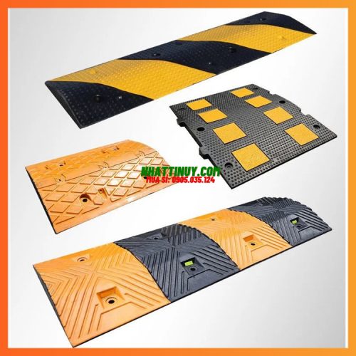 Gờ giảm tốc cao su giới hạn tốc độ ô tô