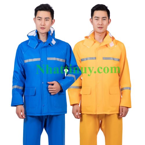 QUẦN ÁO MƯA, BỘ ÁO MƯA CHỐNG THẤM NƯỚC CÓ PHẢN QUANG RODO