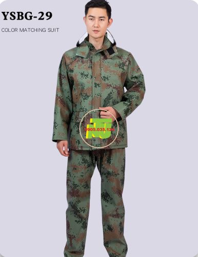 QUẦN ÁO MƯA, BỘ ÁO MƯA CHỐNG THẤM NƯỚC CÓ PHẢN QUANG RODO