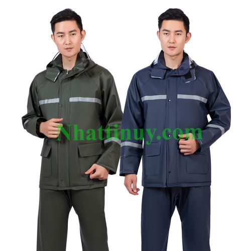 QUẦN ÁO MƯA, BỘ ÁO MƯA CHỐNG THẤM NƯỚC CÓ PHẢN QUANG RODO