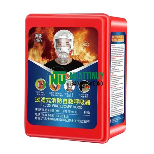 Mặt nạ chống cháy phòng khách sạn Mặt nạ thoát hiểm hộ gia đình