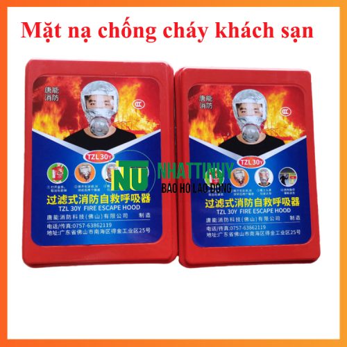 Mặt nạ chống cháy phòng khách sạn Mặt nạ thoát hiểm hộ gia đình
