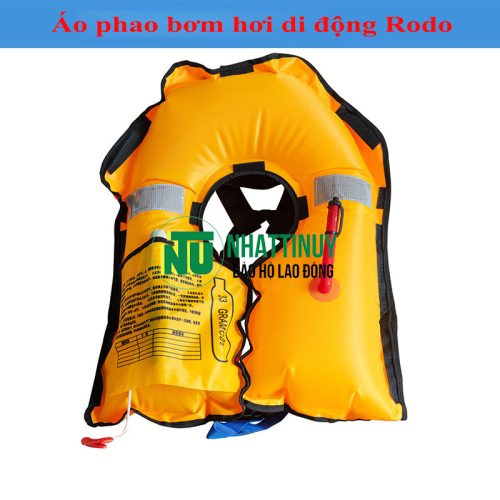 Áo phao bơm hơi di động dành cho người lớn áo phao cứu sinh khẩn cấp Rodo