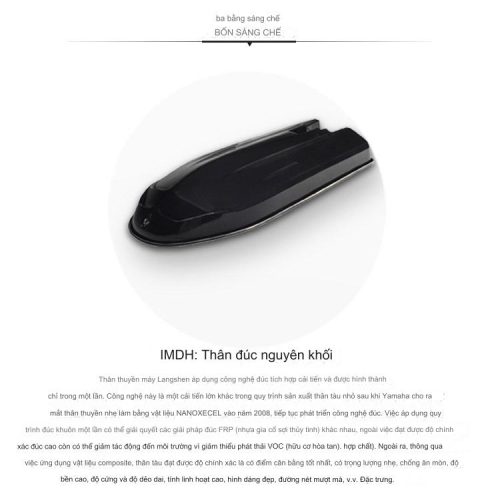 Thuyền máy điện trượt nước, xe máy nước tốc độ cao Jetski YE-HUA CA-5 1300cc